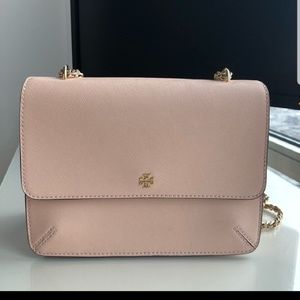 Tory Burch Convertible shoulder bag apricot pink